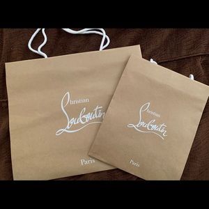 Louboutin gift bags